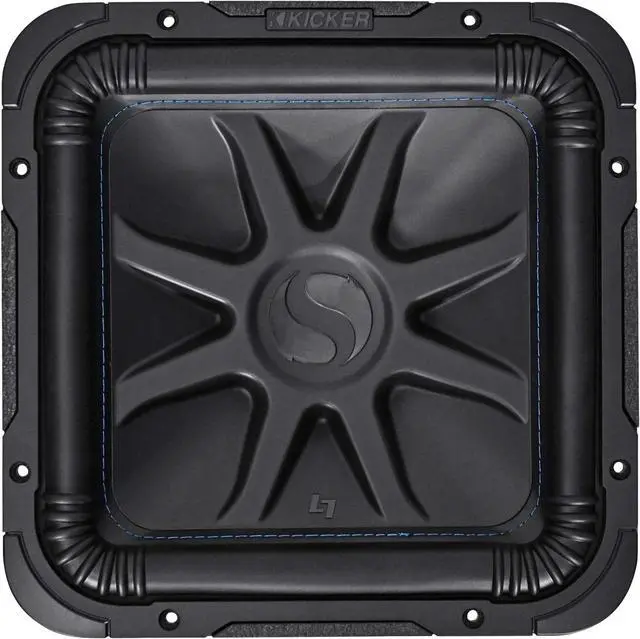 Alt view image 2 of 7 - KICKER L7S122 12" 1500 Watt Solobaric L7S Car Subwoofer Bundle with Rockville Go Party D4 Large Loud Portable LED Party Bluetooth Speaker (2 Items)