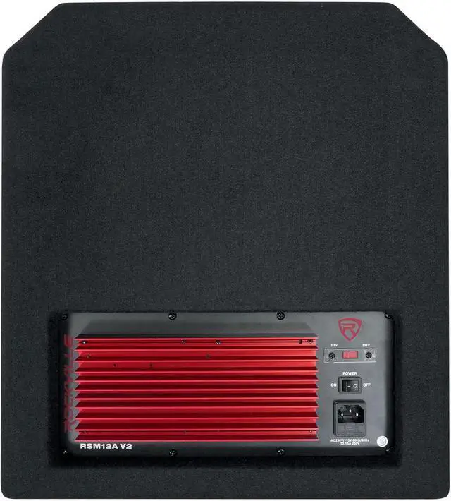 Alt view image 5 of 7 - Rockville RSM12A v2 1000W 2-Way Powered Stage Monitor Speaker, 12" Woofer, Clear Audio, Durable Build, Versatile Inputs, for Live Performances