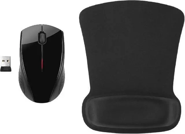 Alt view image 5 of 7 - U Speakers Bluetooth Pro Speakers & Charging Tray Travel Home Office Bundle with Black Wireless Mouse X3000 G2, & Coordinating Gel Mouse Pad, for Modern Workspace