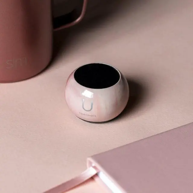 Alt view image 5 of 7 - U Speakers Bluetooth Mini Speaker Travel Home Office Bundle with Black Wireless Mouse X3000 G2, & Coordinating Gel Mouse Pad, for Modern Workspace