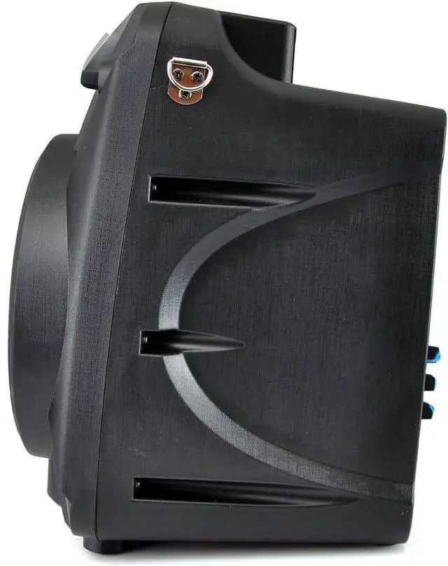 Alt view image 3 of 7 - Pyle Wireless Portable PA Speaker System - 200 W Battery Powered Rechargeable Sound Speaker and Microphone Set with Bluetooth MP3 USB Micro SD FM Radio AUX - for Outdoor DJ Party -PWMAB210BK (Black)