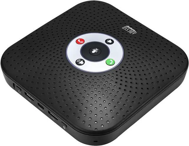 Alt view image 2 of 7 - Xtream S8 Conference Microphone Speaker: Bluetooth/Wired, USB 3.0 Hubs, AI Noise Reduction, 360° Voice Pickup - Optimal for Teams/Zoom Collaboration and Meeting Room Setup