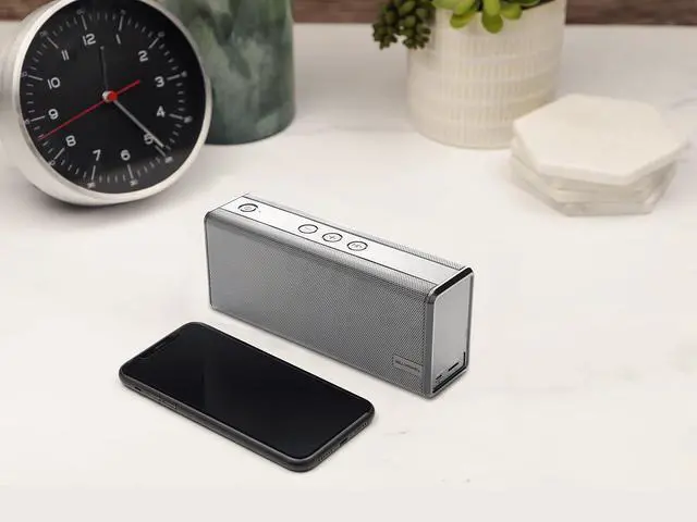 Alt view image 3 of 5 - Bell+Howell BH65TWS Bluetooth True Wireless Stereo Link Cinema Speaker (Silver)