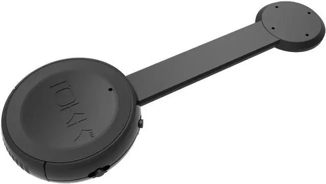 Alt view image 2 of 7 - TOKK Smart Wearable Assistant Hands-Free Bluetooth Speaker Phone, Black (TOK-00329)