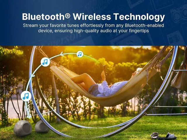 Alt view image 5 of 7 - Emerson ERS-2000 Mini Pebbles Bluetooth Waterproof Rock Speakers with Built-in Rechargeable Batteries and Dual Pairing  Perfect for Outdoor Music, Garden, Patio, and Poolside Use