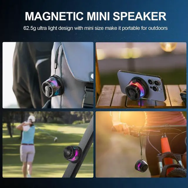Alt view image 2 of 7 - Edifier G200 Magnetic Bluetooth Speakers + H9 Hybric Active Noise Cancelling Headphones