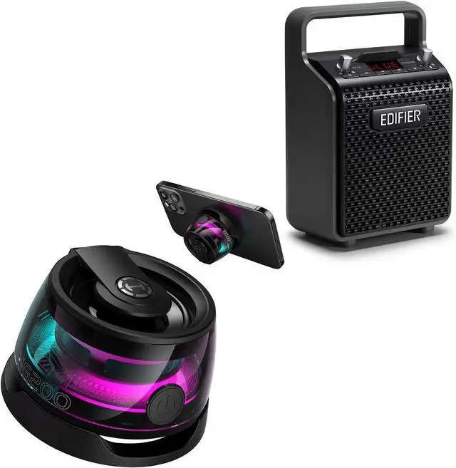 Main image of Edifier G200 Magnetic Bluetooth Speakers + PP205 Portable Bluetooth Speakers