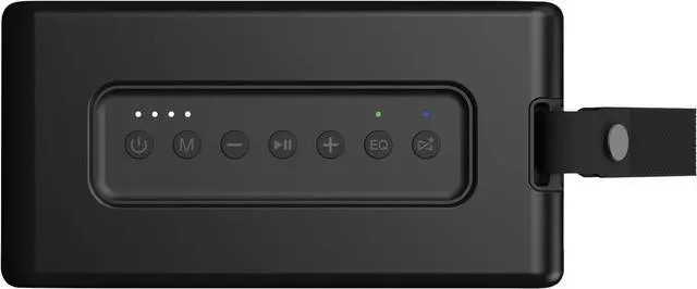 Alt view image 4 of 7 - AT&T Essentials Retro 40W Bluetooth Speaker - Black