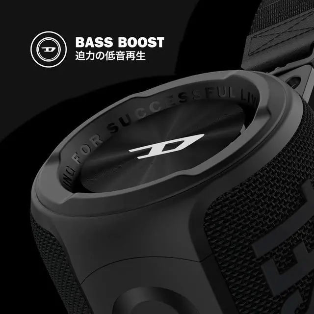Alt view image 4 of 6 - Wireless Speaker, IPX7 Bluetooth 5.0 Waterproof Portable Speaker with Bass Boost, 14 Hr Playtime, Stereo Pairing, Microphone, Removable Wriststrap, Great for Outdoor and Party, Black