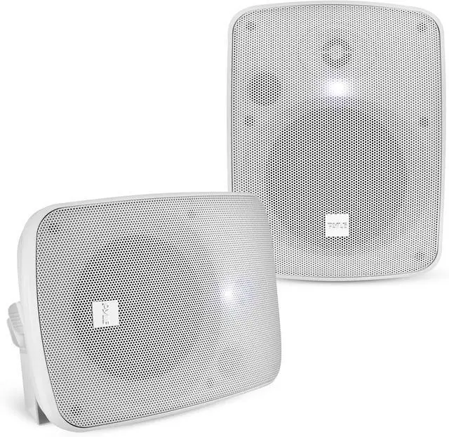 Main image of Pyle Outdoor 5.25" Wireless Bluetooth Speaker - 2-Way Waterproof Weatherproof Wall/Ceiling Mounted Dual Speakers with Heavy Duty Grill, Universal Mount, for Patio and Indoor Use (Pair)