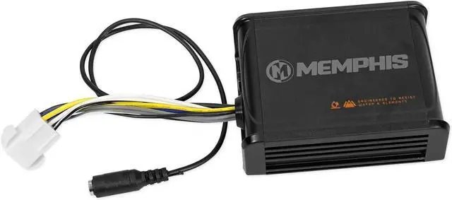 Alt view image 6 of 7 - Memphis MXABMB2 (2) Powersports Speakers+Amplifier+Portable Bluetooth Speaker