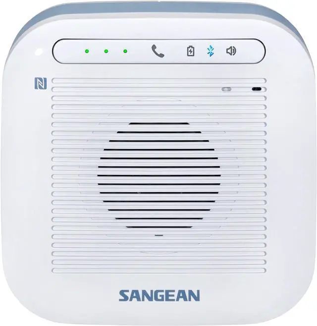 Alt view image 5 of 7 - Sangean Powerful Portable Wireless Bluetooth Outdoor and Shower Waterproof Speaker