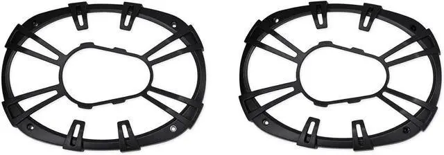 Alt view image 6 of 7 - KICKER Pair 43DSC69304 DSC6930 6x9 360 Watt 3-Way Car Audio Speakers 4-Ohm DS693 Bundle with Rockville RPB2-BLACK Portable Bluetooth Speaker (2 Items)