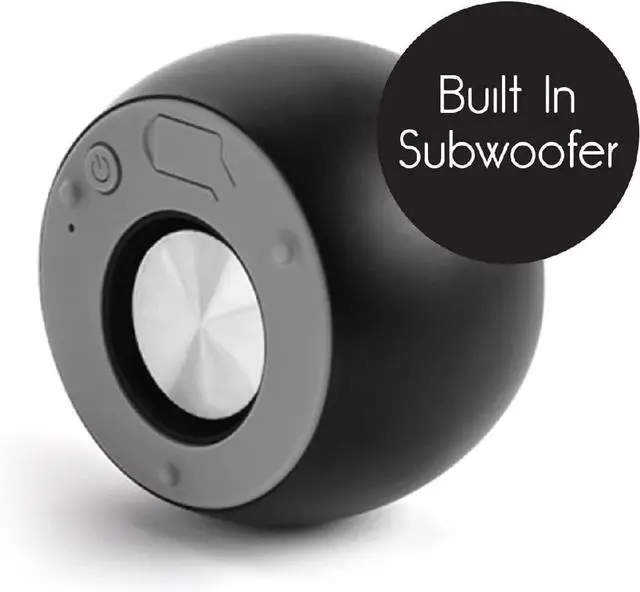 Alt view image 4 of 6 - U Speakers Water-Resistant Boost Portable Wireless Subwoofer Bluetooth Speaker in Black Summer Water Fun Bundle with Splash 'N Chill Inflatable Relaxation Island 7 Person Float, Must-Have