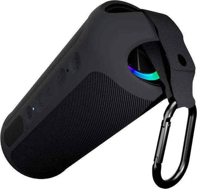 Main image of cellhelmet BAR Audio Water Resistant Bluetooth Speaker | 16W with Type-C Charging Cable and Removable Strap with Carabiner