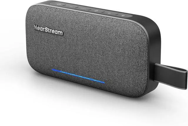 Main image of Portable Bluetooth Speaker, Wireless Speaker with High Fidelity Sound, 15H Playtime, Portable Speaker with Microphone, Party Speaker for Multiple Speaker Pairing, for Outdoor, Home, Office