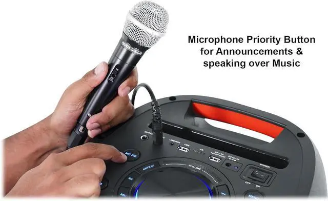 Alt view image 7 of 7 - Rockville BASS Party 8 Rechargeable Party Speakers w/Bluetooth Wireless Link (2 Items)