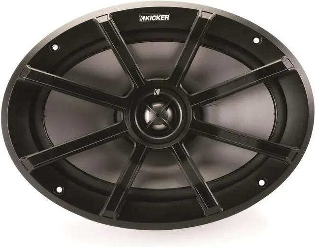 Alt view image 4 of 7 - KICKER (2) 40PS694 6x9 180w Marine Motorcycle Speakers+Free Bluetooth Speaker