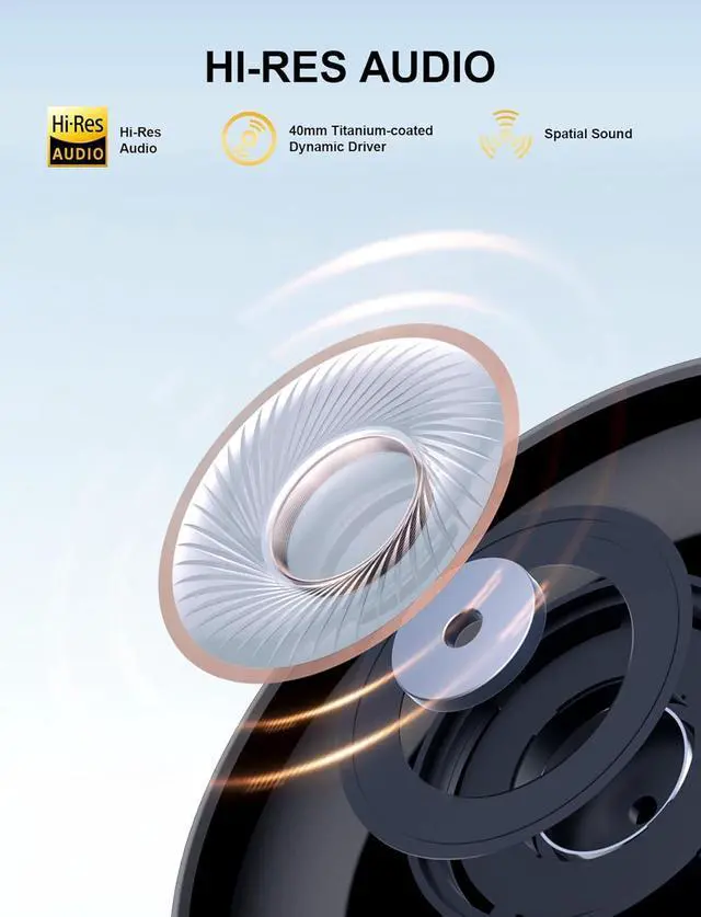 Alt view image 7 of 7 - Edifier G200 Magnetic Bluetooth Speakers + H9 Hybric Active Noise Cancelling Headphones