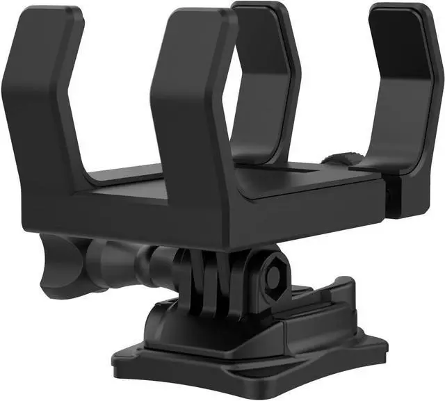 Alt view image 5 of 7 - OontZ Ultra Black with White Grille Bluetooth Speaker with Bracket and Mount Bundle