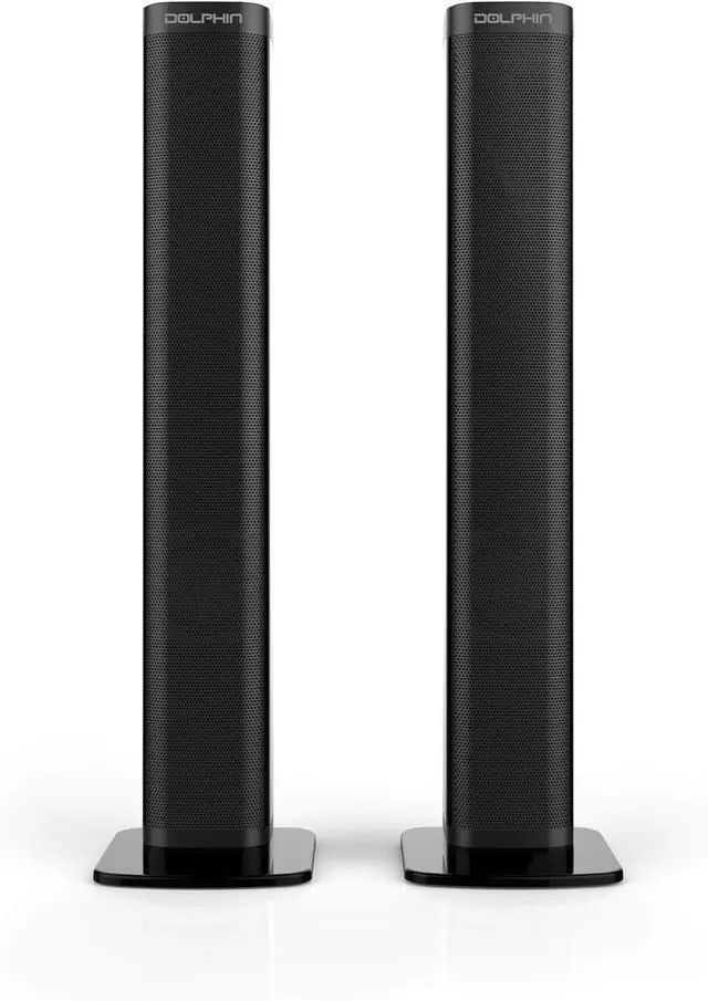 Alt view image 2 of 4 - Dolphin SNB-37 Bluetooth Multi Configuration Soundbar Speaker for TV, Single Convertible Soundbar Converts to Sound Towers, 37"