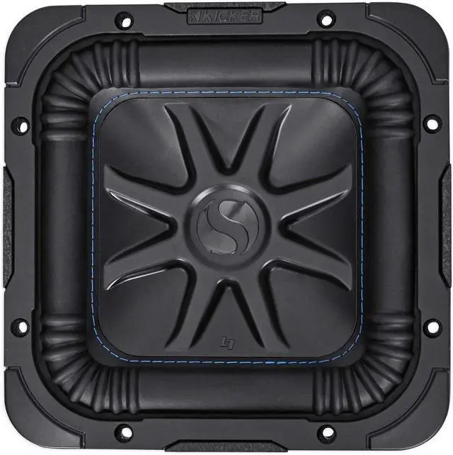 Alt view image 2 of 7 - Audiosavings Bundle: (1) Kicker L7S84 8" 900 Watt Solobaric L7S Car Audio Subwoofer Solo-baric Bundle with (1) Rockville RPB2-BLACK Handheld Wireless Portable Bluetooth Speaker Great Sound (2 Items)