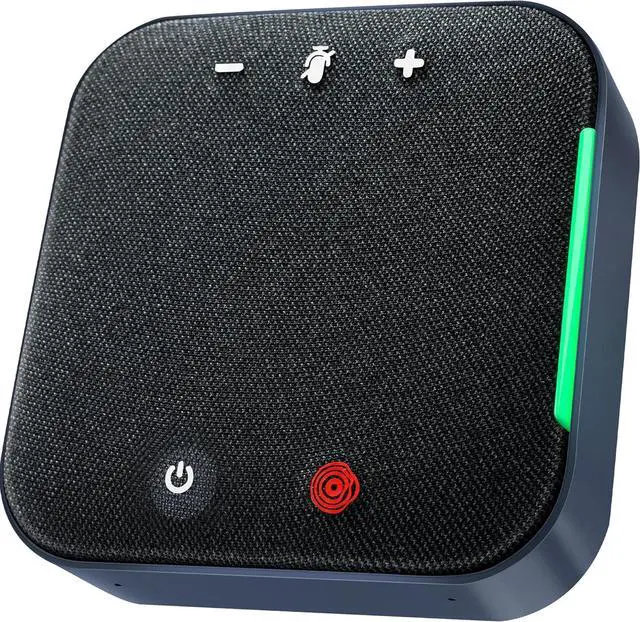 Main image of Conference Speaker and Microphone Bluetooth Speakerphone with 4 Mics,USB C,360°Voice Pickup & Noise Cancellation on Microphone or Speaker for Work/Teams/Zoom/Home Office