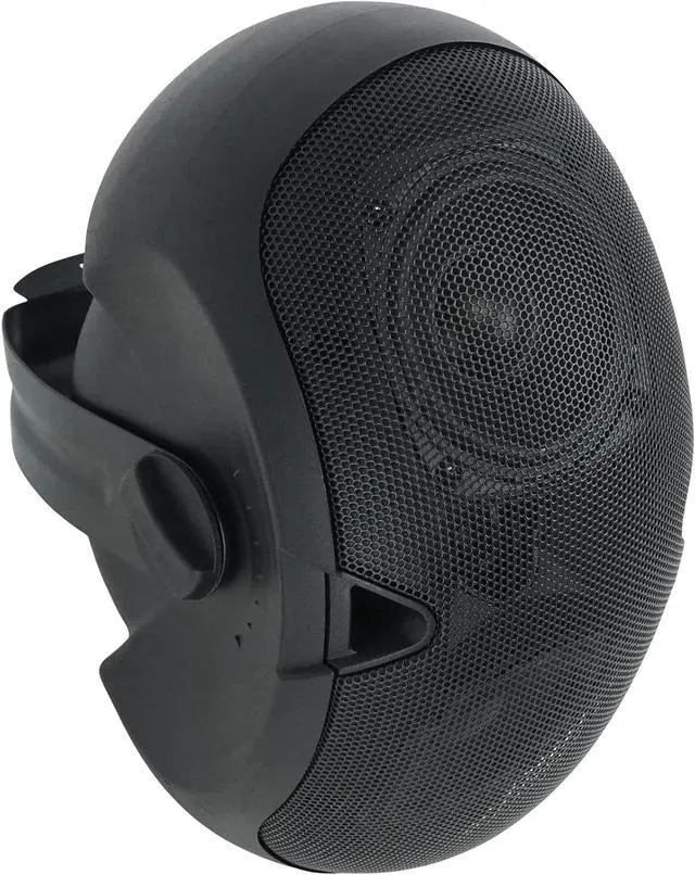 Alt view image 7 of 7 - Rockville D4-70 Black Dual 4" 60W Wall Mount Speaker, 70V/100V or 8 Ohm, Clear Sound, Sleek Design, Wide Frequency, for Restaurants and Offices