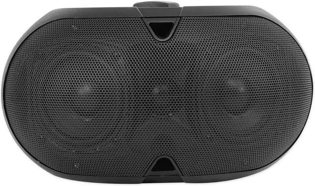 Alt view image 2 of 7 - Rockville D4-70 Black Dual 4" 60W Wall Mount Speaker, 70V/100V or 8 Ohm, Clear Sound, Sleek Design, Wide Frequency, for Restaurants and Offices