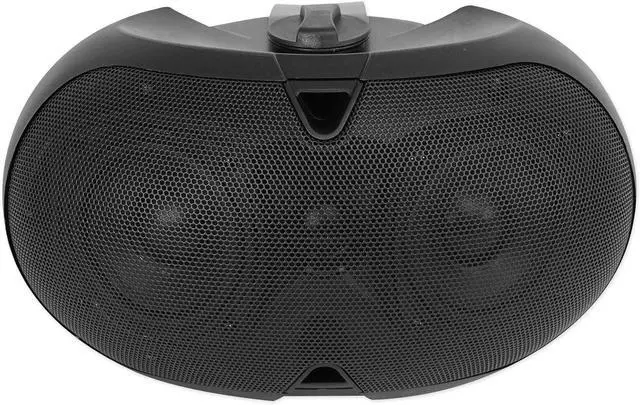 Main image of Rockville D4-70 Black Dual 4" 60W Wall Mount Speaker, 70V/100V or 8 Ohm, Clear Sound, Sleek Design, Wide Frequency, for Restaurants and Offices