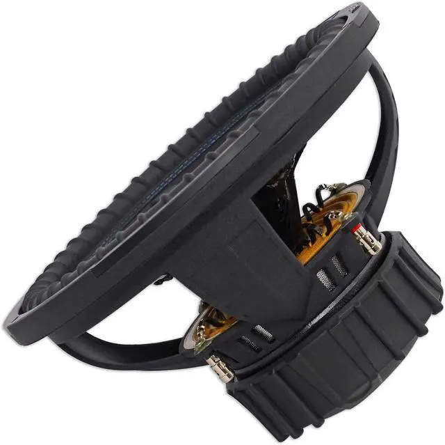 Alt view image 3 of 7 - KICKER Audiosavings Bundle 44CVX152 Comp VX CVX 15" 2000 Watt Car Subwoofer Sub Bundle with Rockville Go Party D4 Large Loud Portable LED Party Bluetooth Speaker, Deep Bass (2 Items)