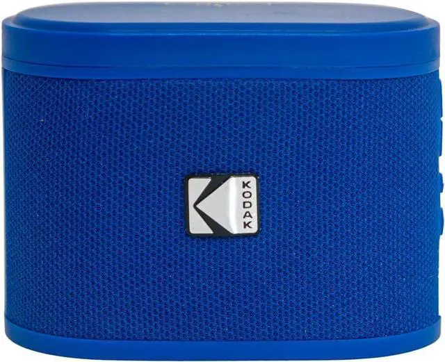 Alt view image 4 of 7 - KODAK SOUNDBRIX Bluetooth Speaker Portable Waterproof Magnetic Wireless Stackable Stereo Pairing 5H Playtime 5W RMS Home Travel Party Beach Electronics for Outdoors Blue Mini Speakers for Computers