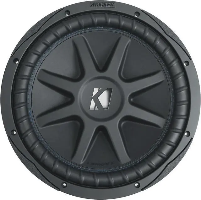 Alt view image 3 of 7 - KICKER 44CVX124 Comp VX CVX 12" 1500 Watt Car Subwoofer Sub Bundle with Rockville Rock Everywhere Portable Bluetooth Speaker (2 Items)