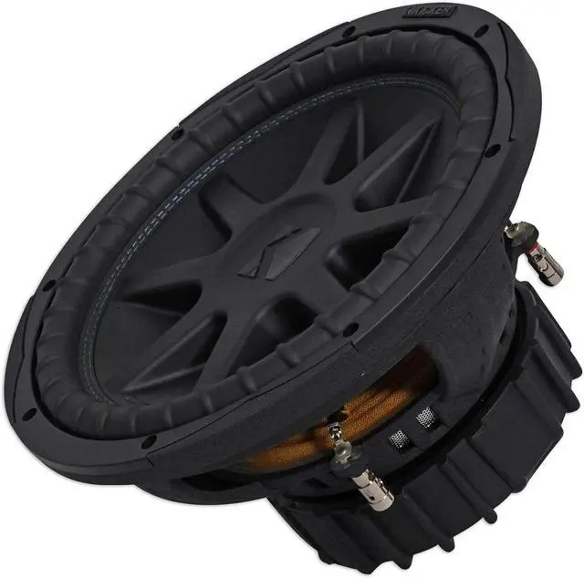 Alt view image 3 of 7 - KICKER 44CVX122 Comp VX CVX 12" 1500 Watt Car Subwoofer Sub CVX12-2 44CVX12-2 Bundle with Rockville Rock Anywhere Waterproof Portable Bluetooth Speaker (2 Items)