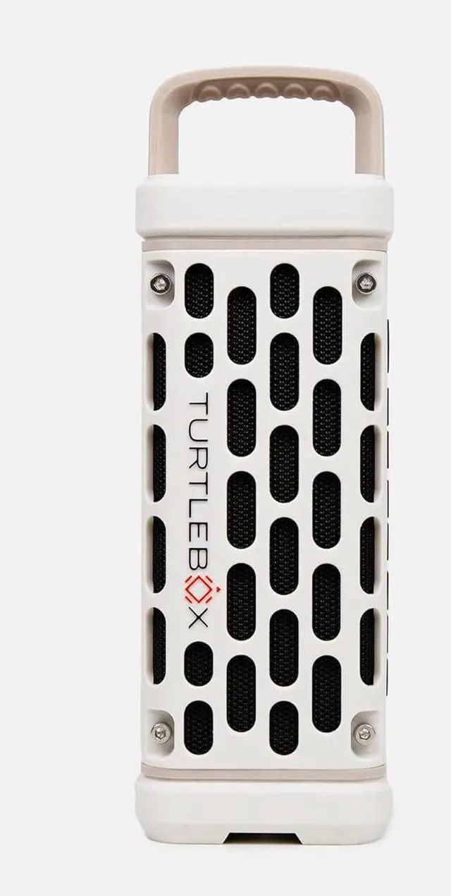Main image of Turtlebox Ranger: Loud! Outdoor Portable Bluetooth 5.4 Speaker | Rugged, Waterproof, Ultra-Portable | Plays to 105db, Deep Bass, Shockproof, Unlimited Pairing for Full Stereo Experience, Ivory