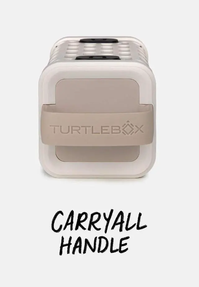 Alt view image 7 of 7 - Turtlebox Ranger: Loud! Outdoor Portable Bluetooth 5.4 Speaker | Rugged, Waterproof, Ultra-Portable | Plays to 105db, Deep Bass, Shockproof, Unlimited Pairing for Full Stereo Experience, Ivory