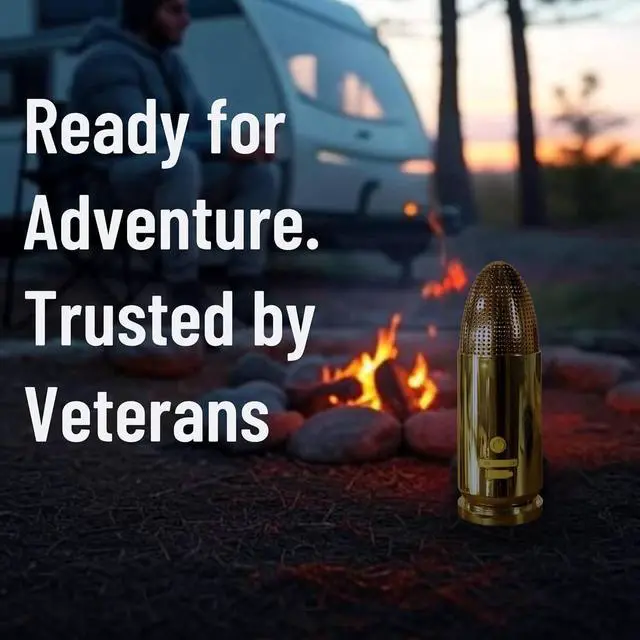 Alt view image 6 of 7 - Bullet Bluetooth Speaker  Portable Wireless, IPX5 Waterproof, 810Hr Battery, USB-C, TWS Pairing, Volume Control, 70ft Range for Home/Party/Outdoor/Beach