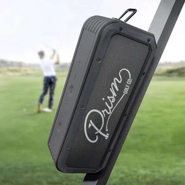 Alt view image 2 of 7 - Prism's Golf Speaker, Magnetic Golf Speaker, Golf Cart Speakers Bluetooth, 40w Loud Bluetooth Speaker, Deep Bass, EQ, 30H Battery, Portable IPX7 Waterproof Bluetooth Speaker, Golf Accessories for Men