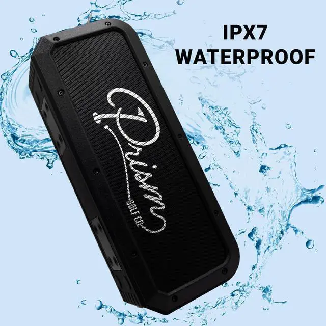 Alt view image 3 of 7 - Prism's Golf Speaker, Magnetic Golf Speaker, Golf Cart Speakers Bluetooth, 40w Loud Bluetooth Speaker, Deep Bass, EQ, 30H Battery, Portable IPX7 Waterproof Bluetooth Speaker, Golf Accessories for Men