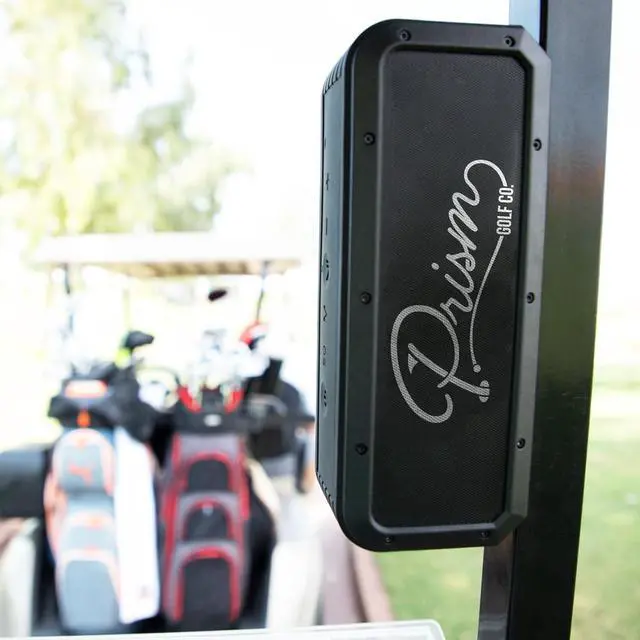 Alt view image 6 of 7 - Prism's Golf Speaker, Magnetic Golf Speaker, Golf Cart Speakers Bluetooth, 40w Loud Bluetooth Speaker, Deep Bass, EQ, 30H Battery, Portable IPX7 Waterproof Bluetooth Speaker, Golf Accessories for Men