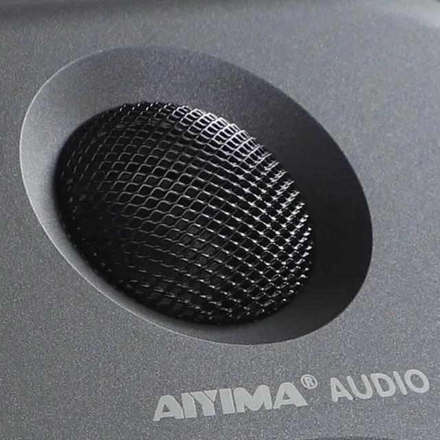 Alt view image 3 of 6 - AIYIMA S400 80 Watt 2.0 Channel Home Audio Active Bookshelf Speakers with Bluetooth/Optical/RCA/USB Input for TV,with Woofer, Horn Tweeter,Remote Control