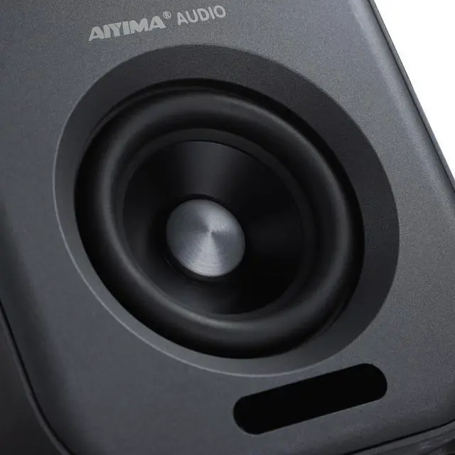 Alt view image 4 of 6 - AIYIMA S400 80 Watt 2.0 Channel Home Audio Active Bookshelf Speakers with Bluetooth/Optical/RCA/USB Input for TV,with Woofer, Horn Tweeter,Remote Control