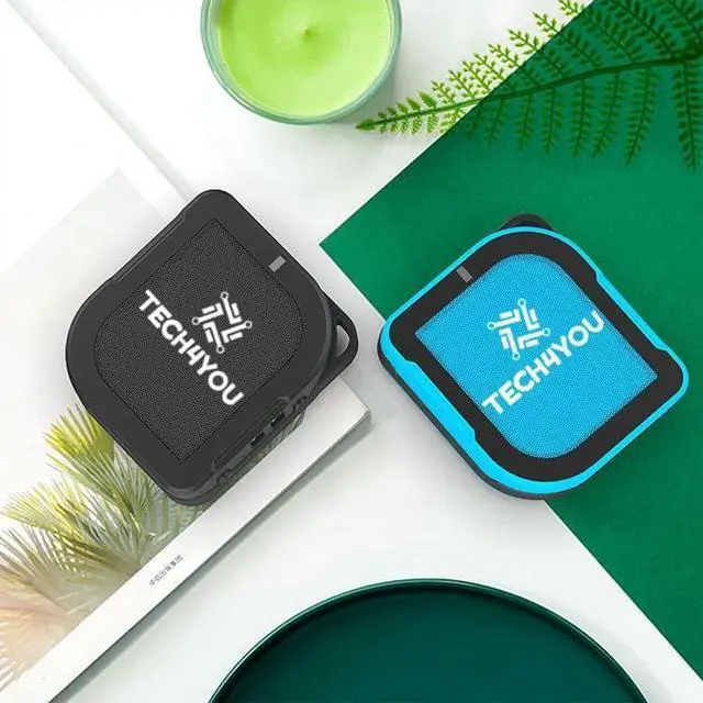 Alt view image 5 of 5 - 3-in-1 Multifunction Mini and Portable Bluetooth Speaker, 6000mAh Power Bank, Universal Dual USB Ports Wall Charger for 150+ Counties, Compatible with iPhone, Samsung, Google and More (Blue)