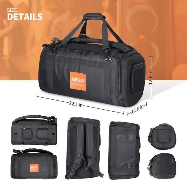 Alt view image 5 of 6 - Speaker Bag Portable Speaker Backpack Travel Storage Case for JBL 110/120 Speaker Carrying Backpack for JBL Partybox Bluetooth Party Speaker (for JBL Partybox 110 Bag)