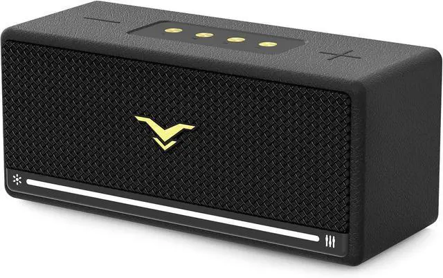 Main image of Bluetooth Speaker, 80W Peak Retro Portable Speaker with Bass Boost, IP67 Waterproof, Loud Speakers Bluetooth Wireless with Subwoofer, RGB Lights, TWS, USB/AUX/TF Support, Boombox for Party