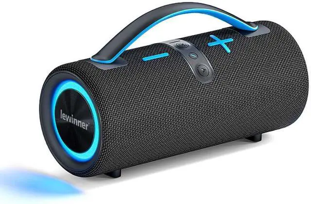 Main image of Portable Speakers Bluetooth Wireless, 60W Waterproof Bluetooth Speaker Loud with 360° HD Sound/BT 5.4/All Day Play/IPX6/Stereo Pairing/EQ/Hands-Free, Outdoor Speaker for Party/Home/Golf