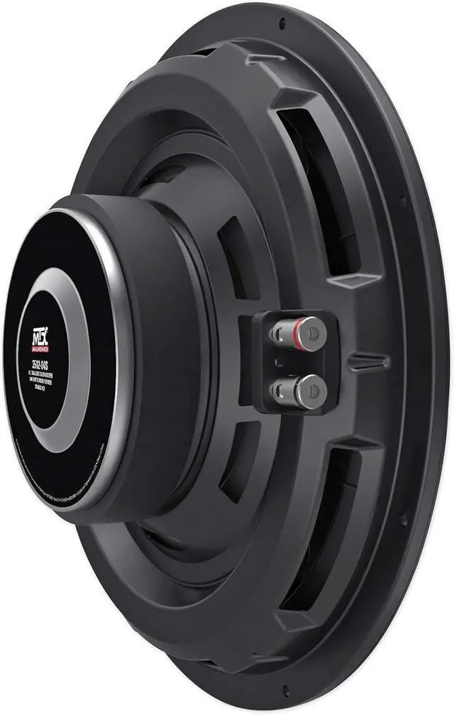 Alt view image 6 of 7 - Audiosavings Bundle: 3512-04S 12" 600 Watt Shallow Mount Car Audio Subwoofer Slim Sub SVC 4-ohm Bundle with Rockville Rock Anywhere Waterproof Portable Bluetooth Speaker+TWS Stereo Linking (2 Items)