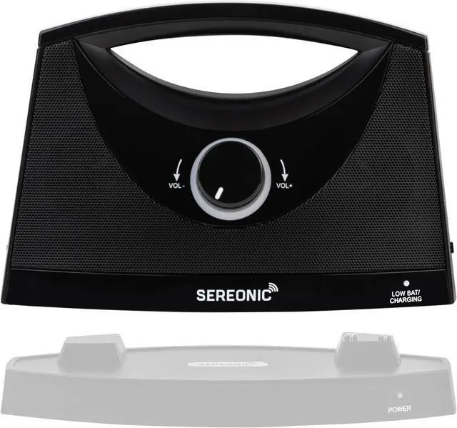 Main image of Extra Speaker Receiver Only Wireless TV Speaker System  TRANSMITTING Base and Audio Cables NOT Included  Pairs with BT-200 for Use of Multiple Speakers Around The House