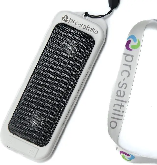 Main image of VersaSpeaker Portable Bluetooth Speaker, Compact Size, Loud Volume, Water-Resistant, Lanyard Attachment, Long Battery Life, Pocketable