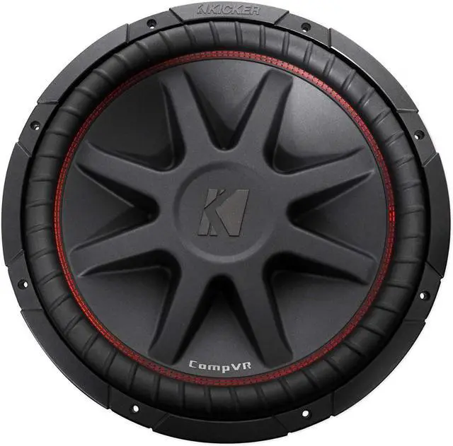 Alt view image 2 of 7 - Audiosavings Bundle: Kicker 43CVR154 COMPVR 1000 Watt 15" 4-Ohm DVC Car Stereo Subwoofer Sub CVR15-4 Bundle with Rockville Rock Anywhere Waterproof Portable Bluetooth Speaker+TWS Linking (2 Items)